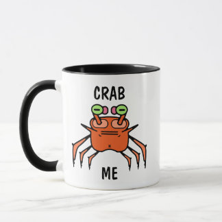 Grumpy Crab Cofee Humor Funny Mug