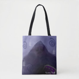 Grumpy Death Canvas tas