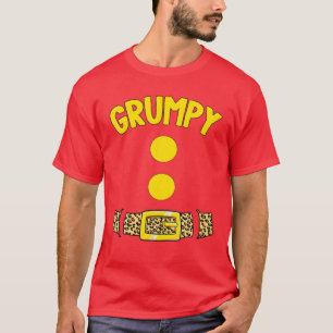 Grumpy Dwarf Halloween Costume Gifts Idea Grumpy L T-shirt