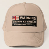 Grumpy Ex-Matelot Casquette (Devant)