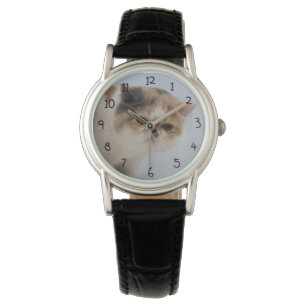 Grumpy Face Cat Horloge