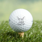 Grumpy Face GIF Golf Balls | Personalized Fun Gift Golfballen (Insitu Shirt)