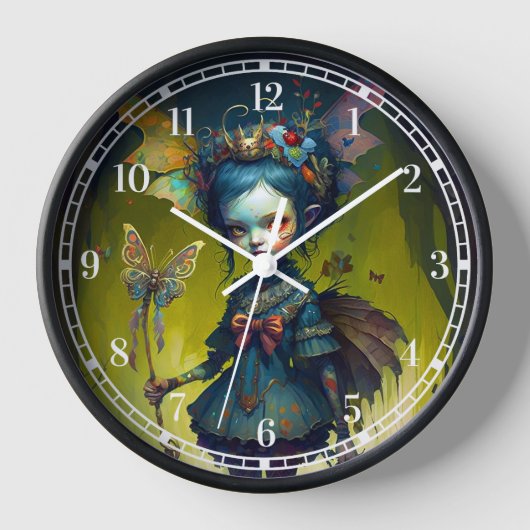 Grumpy Fairy Pixie Fantasy Art (Voorkant)