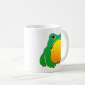 Grumpy Frog tekenen Japanse kunst van Matsumoto Ho Koffiemok (Voorkant rechts)
