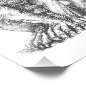 Grumpy Gargoyle Foto afdrukken Foto Afdruk (Hoek)