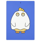 Grumpy Ghost Chick Klembord (Achterkant)