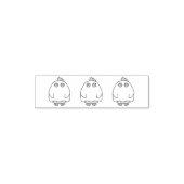 Grumpy Ghost Chick Zelfinktende Stempel (Design)