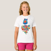Grumpy Giant on Pastel Blooms T-shirt (Voorkant volledig)
