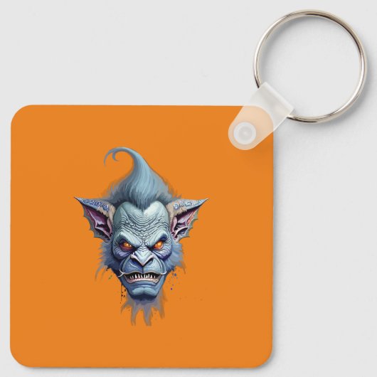 Grumpy Goblin-sleutelhanger Sleutelhanger (Achterkant)