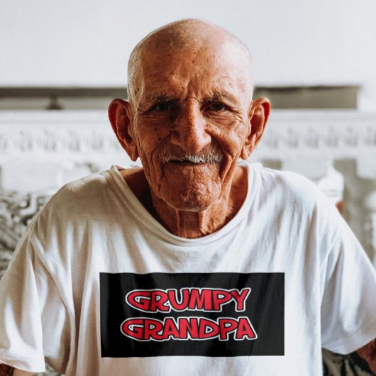 GRUMPY GRAMPS GRANDPA FUNNY T-SHIRTS