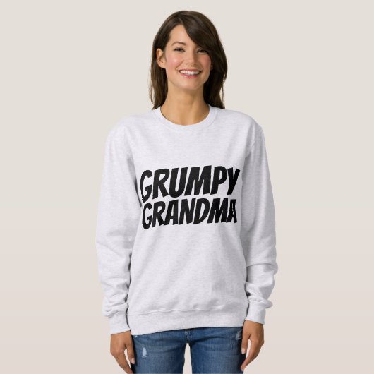 GRUMPY GRANDMA Drôle T-shirts (Devant entier)