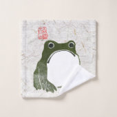 Grumpy Grenouille japonaise crapaud 19ème siècle (Gant de toilette)
