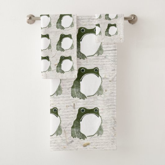 Grumpy Grenouille japonaise crapaud 19ème siècle (En situation)