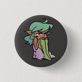 Grumpy Harpy Ronde Button 3,2 Cm (Voorkant)