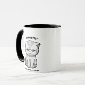 Grumpy Introvert Cat Mok (Voorkant links)