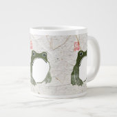 Grumpy japans kikker Toad 19e eeuw Extra Grote Beker (Voorkant rechts)