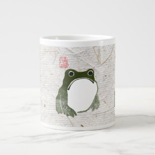 Grumpy japans kikker Toad 19e eeuw Extra Grote Beker