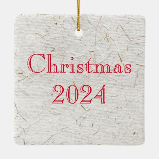 Grumpy japans kikker Toad 19e eeuw Keramisch Ornament (Achterkant)