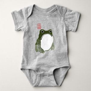 Grumpy japans kikker Toad 19e eeuw Romper