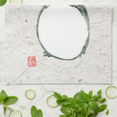 Grumpy japans kikker Toad 19e eeuw Theedoek (Gevouwen)