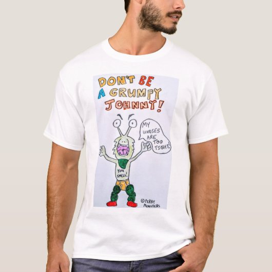 Grumpy Johnny T-Shirt (Voorkant)