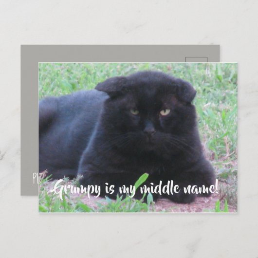 Grumpy-kaart Briefkaart (Voorkant / Achterkant)