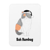 Grumpy Katie bah humbug kerstfriet magnet Magneet (Verticaal)