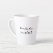 Grumpy Katie latte mug (Angle gauche)