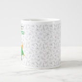 Grumpy kerstkat extra grote beker (Voorkant)