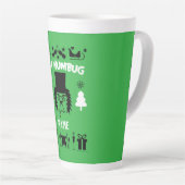 Grumpy Kerstmis Latte Mok (Rechterhoek)