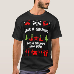 Grumpy Kerstmis T-shirt