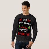 Grumpy Kerstmis Trui (Voorkant volledig)
