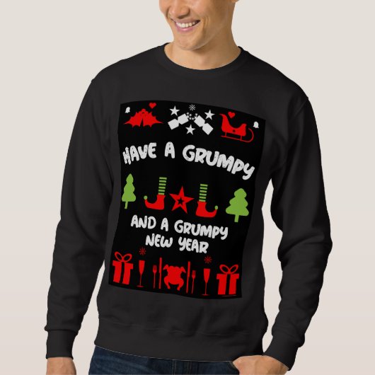 Grumpy Kerstmis Trui (Voorkant)
