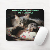 Grumpy lifestyle Kat-muisblok Muismat (Met muis)