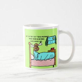 Grumpy Moose "Good Morning" Mok - Gepersonaliseerd