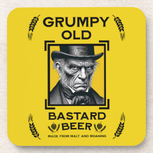 Grumpy Old Bastard Beer Bier Onderzetter