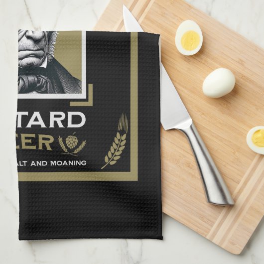 Grumpy Old Bastard Beer Theedoek (Quarter Fold)