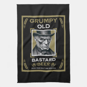 Grumpy Old Bastard Beer Theedoek