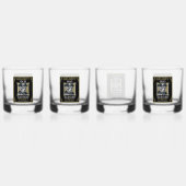 Grumpy Old Bastard Whiskey Whisky Glas (Achterkant)