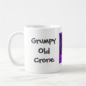 Grumpy Old Crone een Cheeky Witch Cup/Mok Koffiemok (Links)