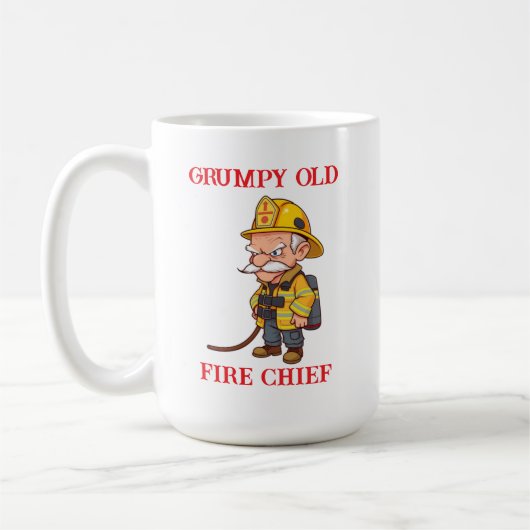 Grumpy Old Fire Chief Koffiemok (Links)