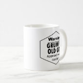 Grumpy Old Git Funny Koffiemok (Voorkant rechts)
