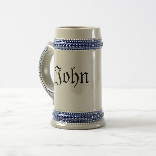 Grumpy Old Man Anger Management Stein Bierpul (Voorkant links)