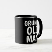 GRUMPY OLD MAN COFFEE MUG (Devant droit)
