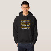 Grumpy Old Man Hoodie (Voorkant volledig)