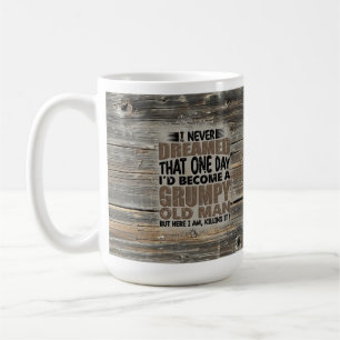 Grumpy Old Man Humor Mok, cadeau voor papa Koffiemok