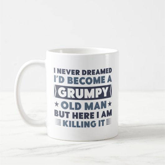 Grumpy Old Man Koffiemok (Links)