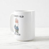 Grumpy Old Teacher Koffiemok (Voorkant links)