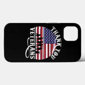 Grumpy Old Veteran Patriotic Army Gran Case-Mate iPhone Case (Achterkant (horizontaal))