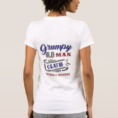 Grumpy Old Woman Club Grappig T-shirt (Achterkant)